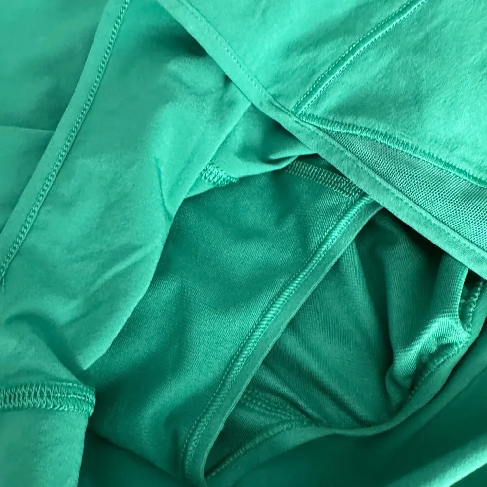 Lululemon Hotty Hot High-Rise Lined Running Shorts Green Size 6